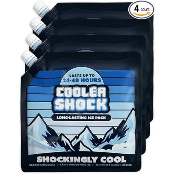 Cooler Shock Reusable Ice Packs for Cooler - Long Lasting Cold Freezer Packs - Picture 7 of 7